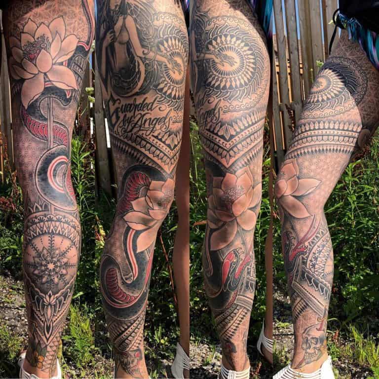 Top 85 Best Leg Sleeve Tattoo Ideas 2021 Inspiration Guide