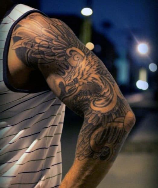 Top 87 Mens Shoulder Sleeve Tattoos In Coedo Com Vn