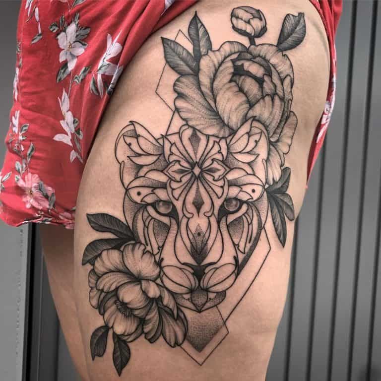 Top 91 Lioness Tattoo Ideas 2022 Inspiration Guide Next Luxury