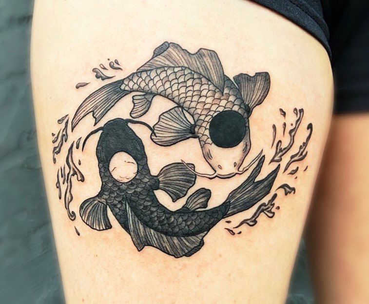 Top More Than 61 Avatar Koi Fish Tattoo Best In Cdgdbentre