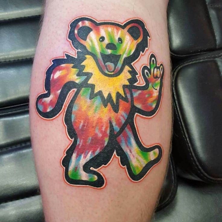 Top More Than 69 Grateful Dead Dancing Bear Tattoo Super Hot In Eteachers