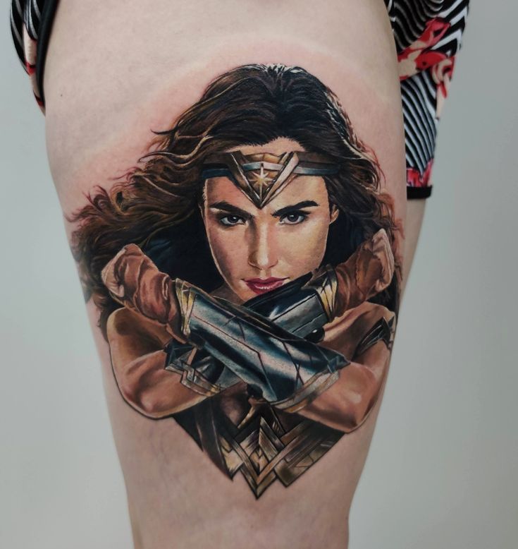 Top More Than 70 Wonder Woman Tattoos Super Hot In Eteachers