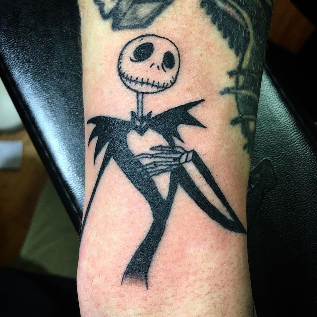 Top More Than 75 Jack Skellington Tattoo Stencils Thtantai2