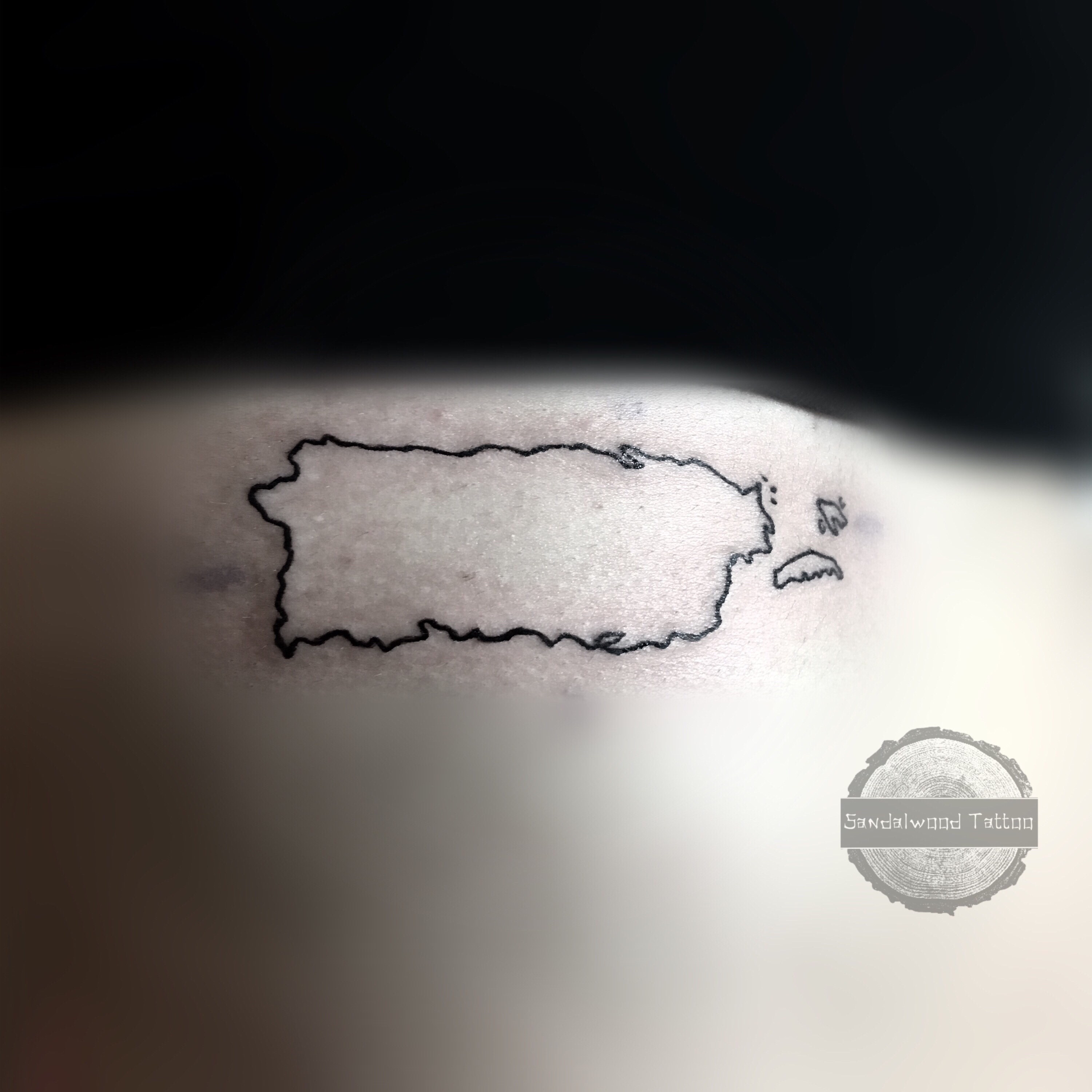 Top More Than 83 Puerto Rico Map Tattoo Ideas Latest In Coedo Com Vn