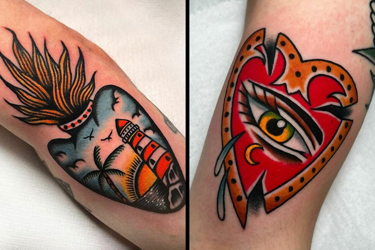 Traditional American Tattoo Ideas By Jennifer Medium