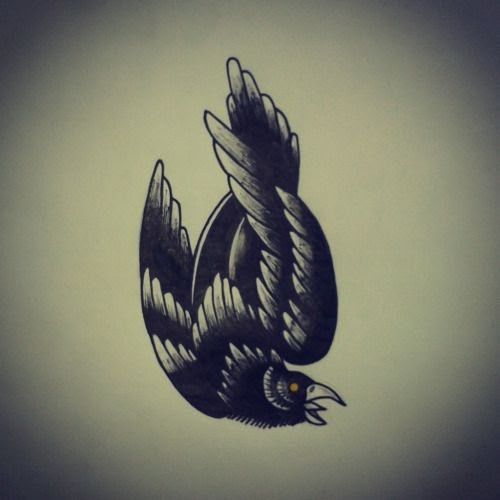 Traditional Crow Tattoo Art Design Ideas 12 Creative Maxx Ideas