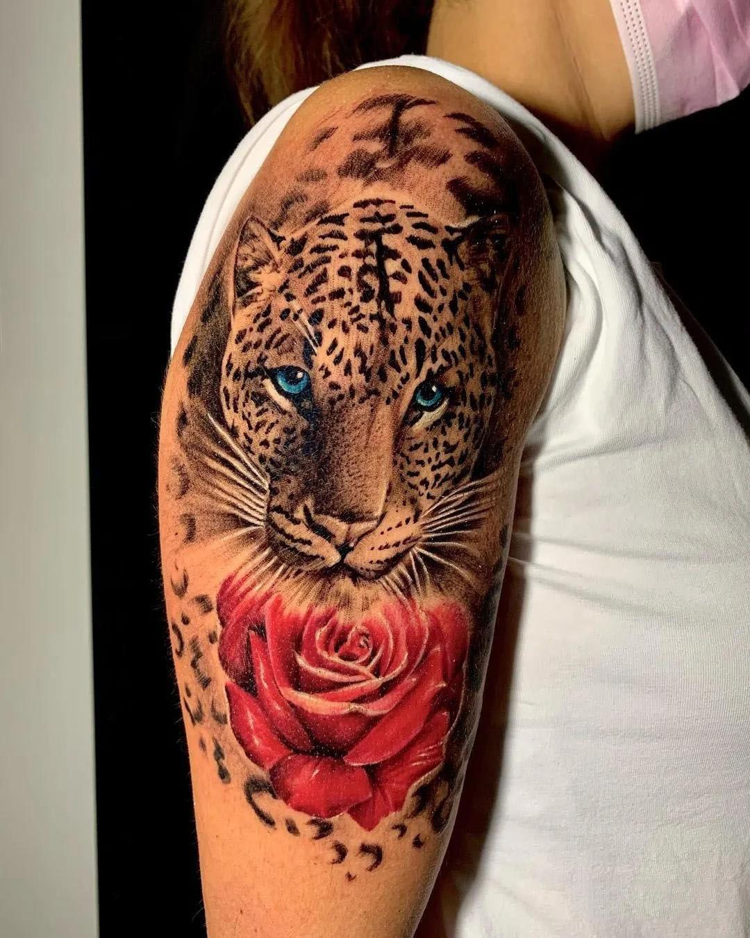 Trendy And Amazing Leopard Print Tattoos Style Get Free Tattoo Design Ideas