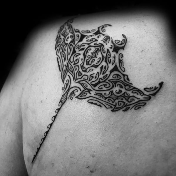 5 Stunning Tribal Manta Ray Tattoo Designs Revealed