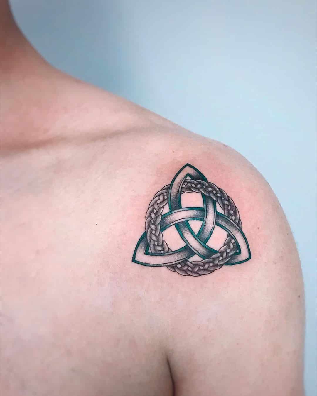 Triquetra Celtic Knot Tattoo: Meaning and Design Inspiration