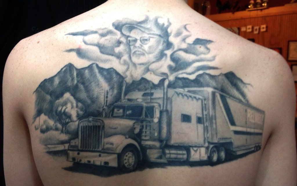 Trucks Delight Tattoo Color Tattoos Ink Tattoos Tatoos Truck Tattoos