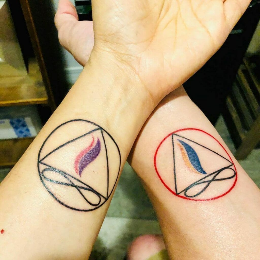 Twin Flame Tattoo Ideas: Symbolize Your Soul Connection