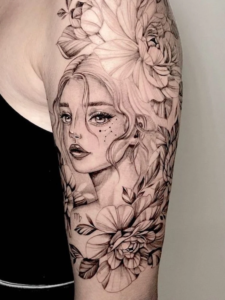 Unique Virgo Tattoos For Females 2023 Meaningful Ideas