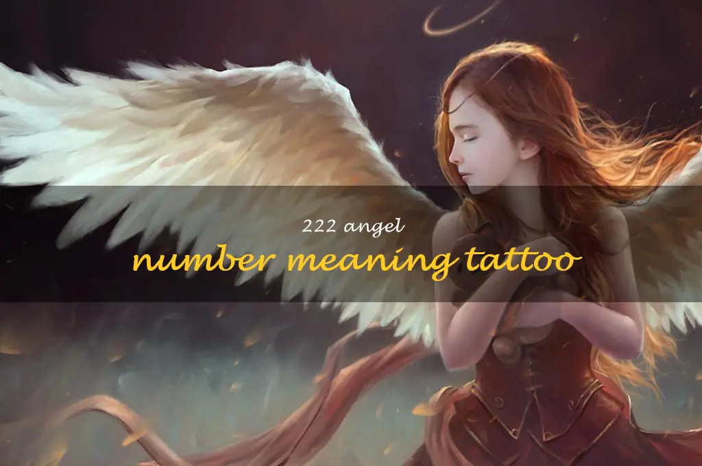 Unlock The Hidden Meaning Behind Your 222 Angel Number Tattoo Shunspirit