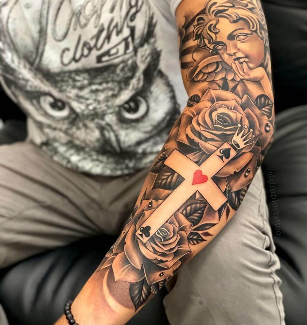 Untitled Men Tattoos Arm Sleeve Family Sleeve Tattoo Lion Tattoo