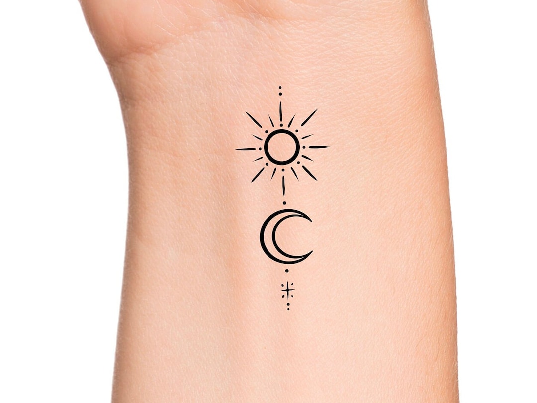 Unveiling The Mystique Of Sun And Moon Tattoos Discover A Curated