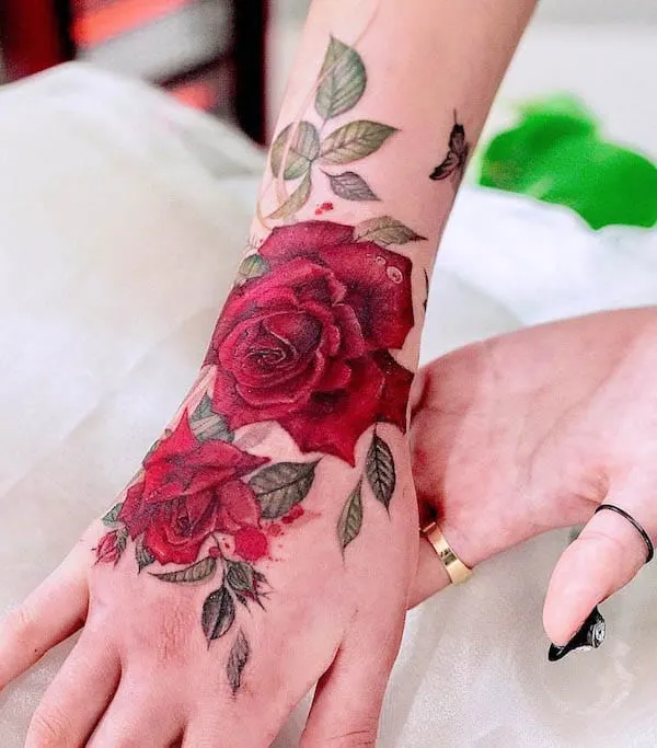 Update 62 Pictures Of Rose Tattoos Best In Coedo Com Vn