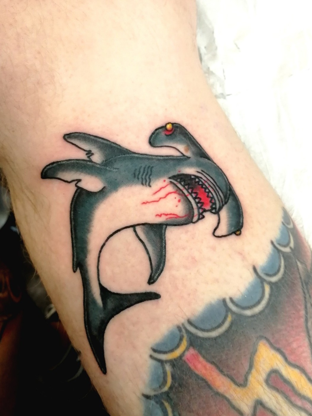 Update 78 Hammerhead Shark Tattoos Best In Eteachers