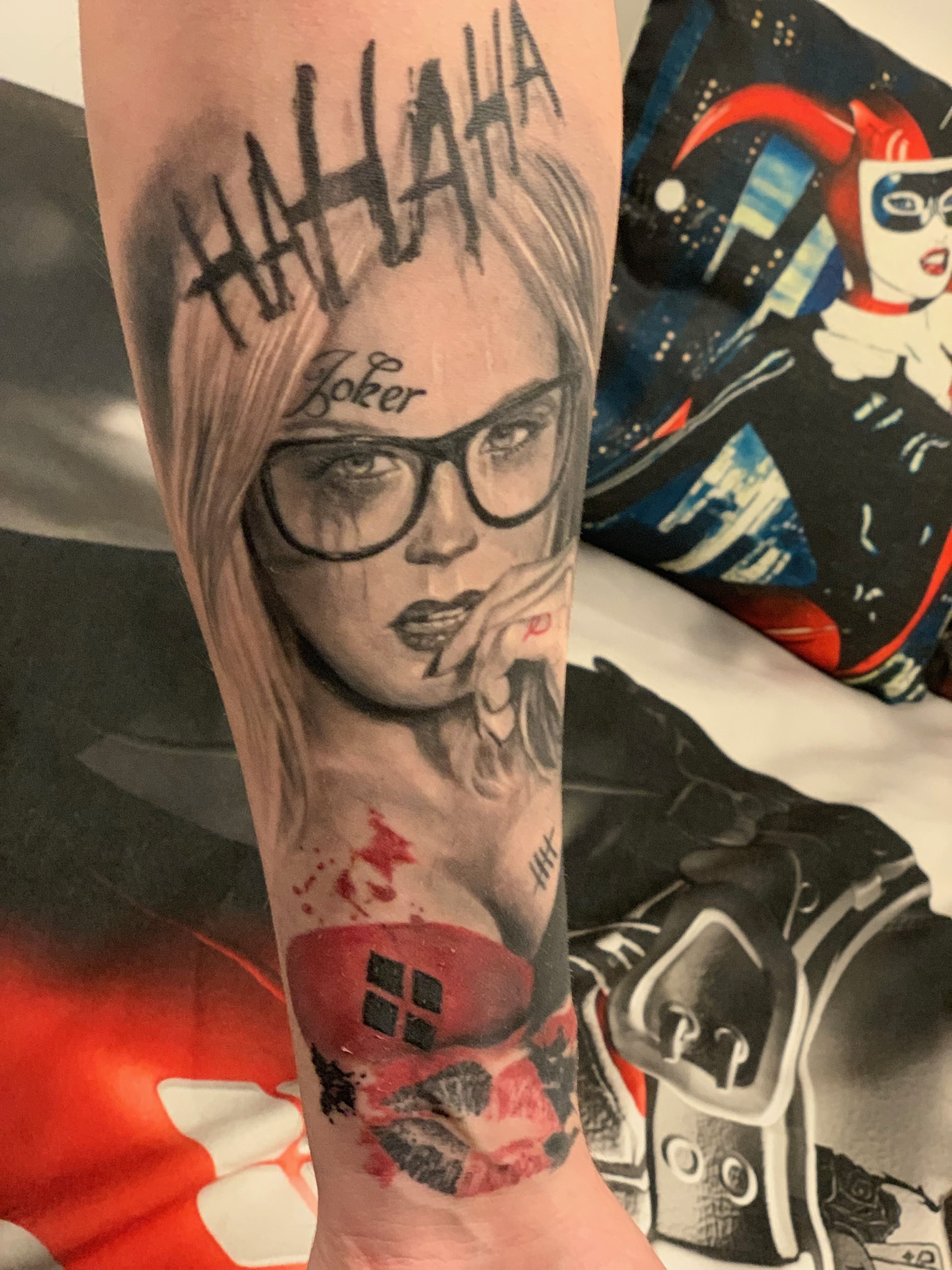 Update More Than 67 Harley Quinn Thigh Tattoo Best In Cdgdbentre