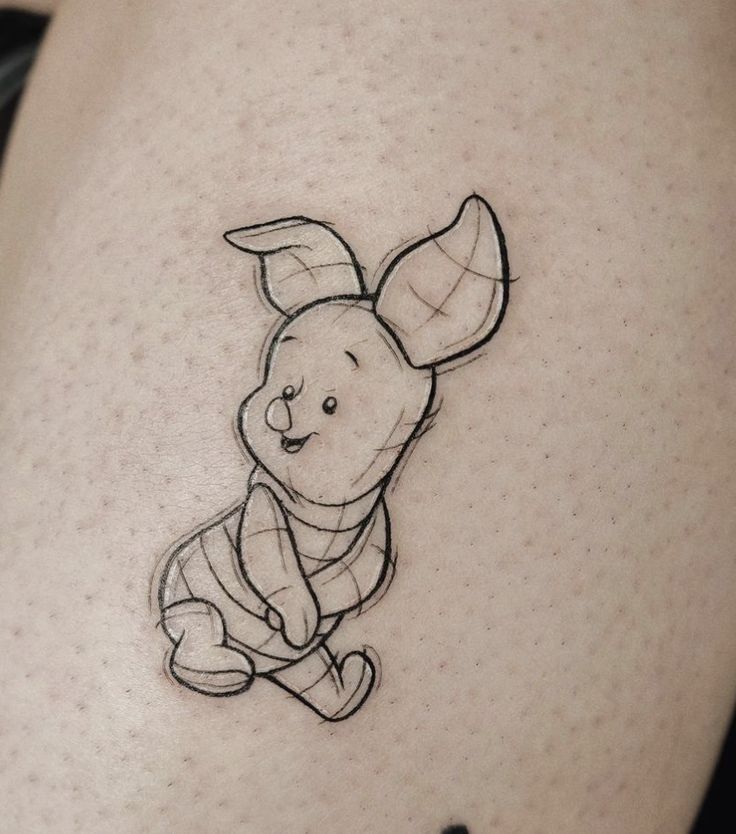 Updated 40 Adorable Piglet Tattoos Piglet Tattoo Eeyore Tattoo