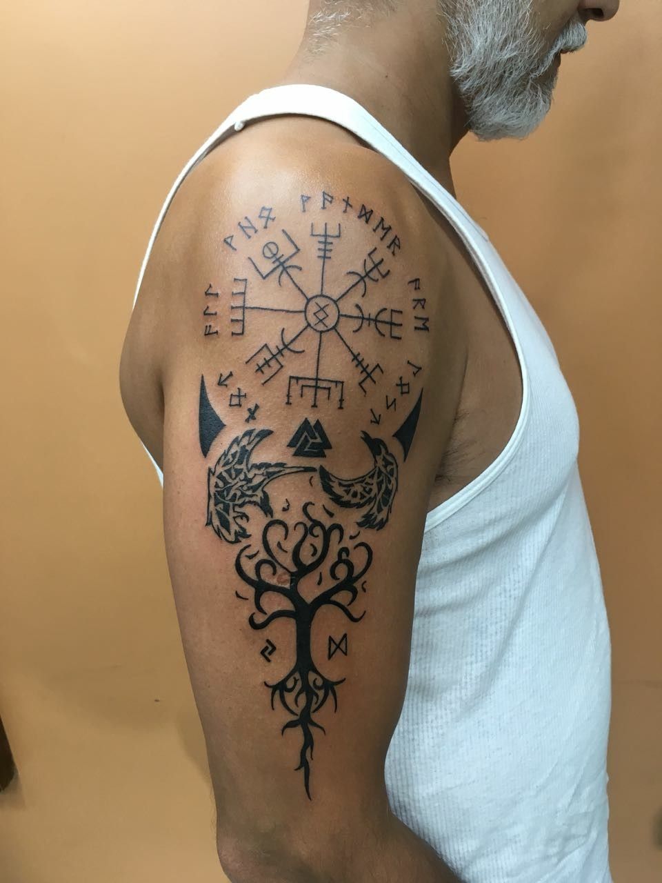 5 Incredible Meanings Behind Vegvisir Viking Compass Tattoos