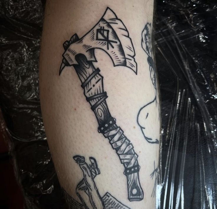 Viking Axe Tattoo Bavipower Blog