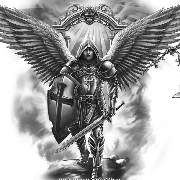 7 Inspiring Warrior Archangel Michael Tattoo Ideas