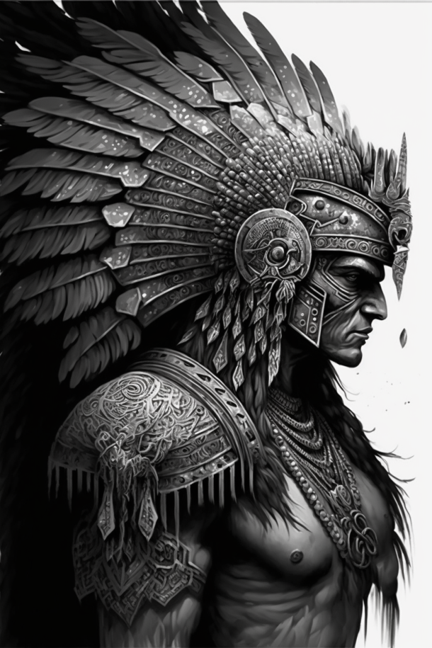 Warrior Aztec Warrior Tattoo Aztec Warrior Warrior Tattoo