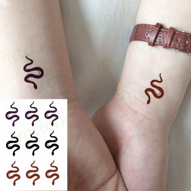 Waterproof Temporary Tattoo Sticker English Word Letters Alphabet Mr