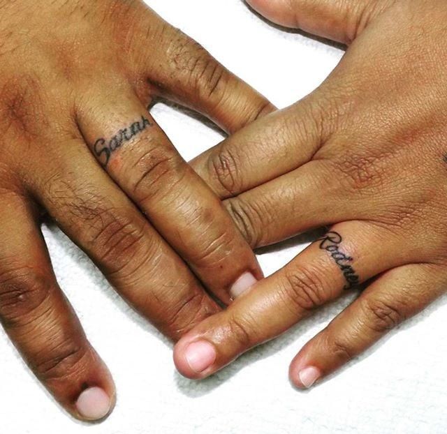 Wedding Ring Tattoo Best Creative Option For Couples