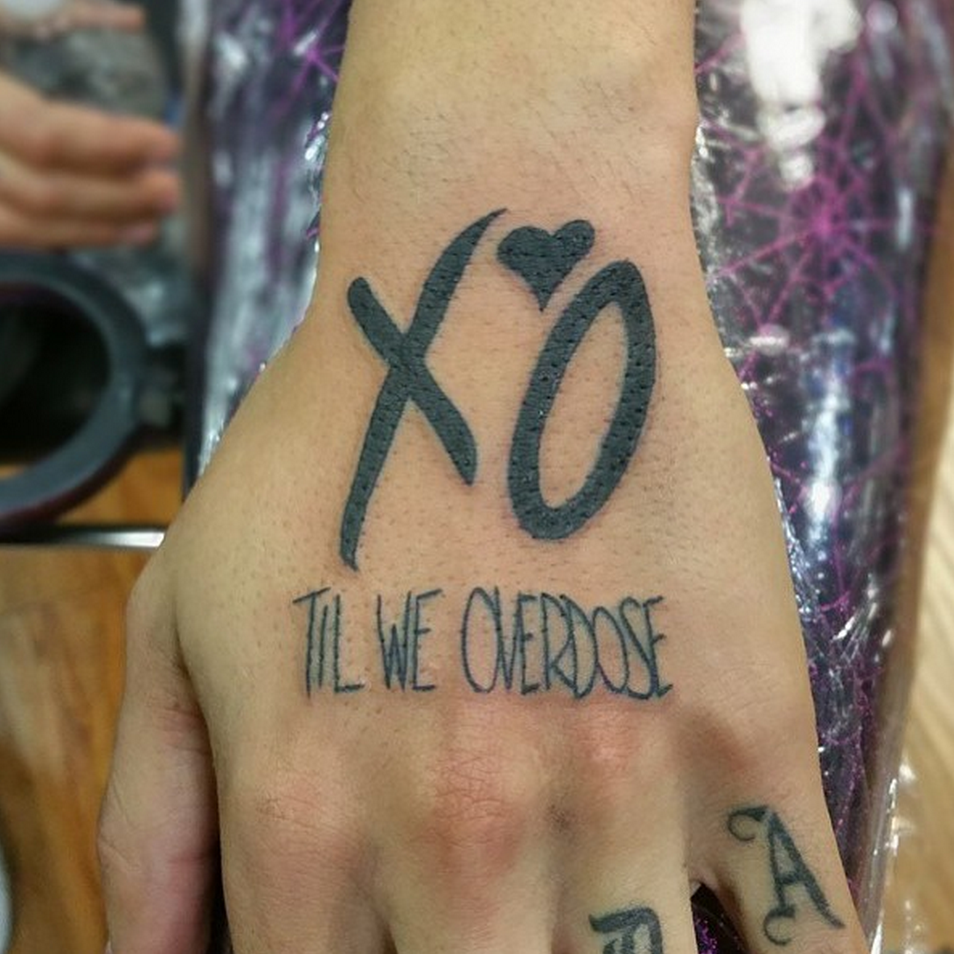 Weeknd Xo Tattoo