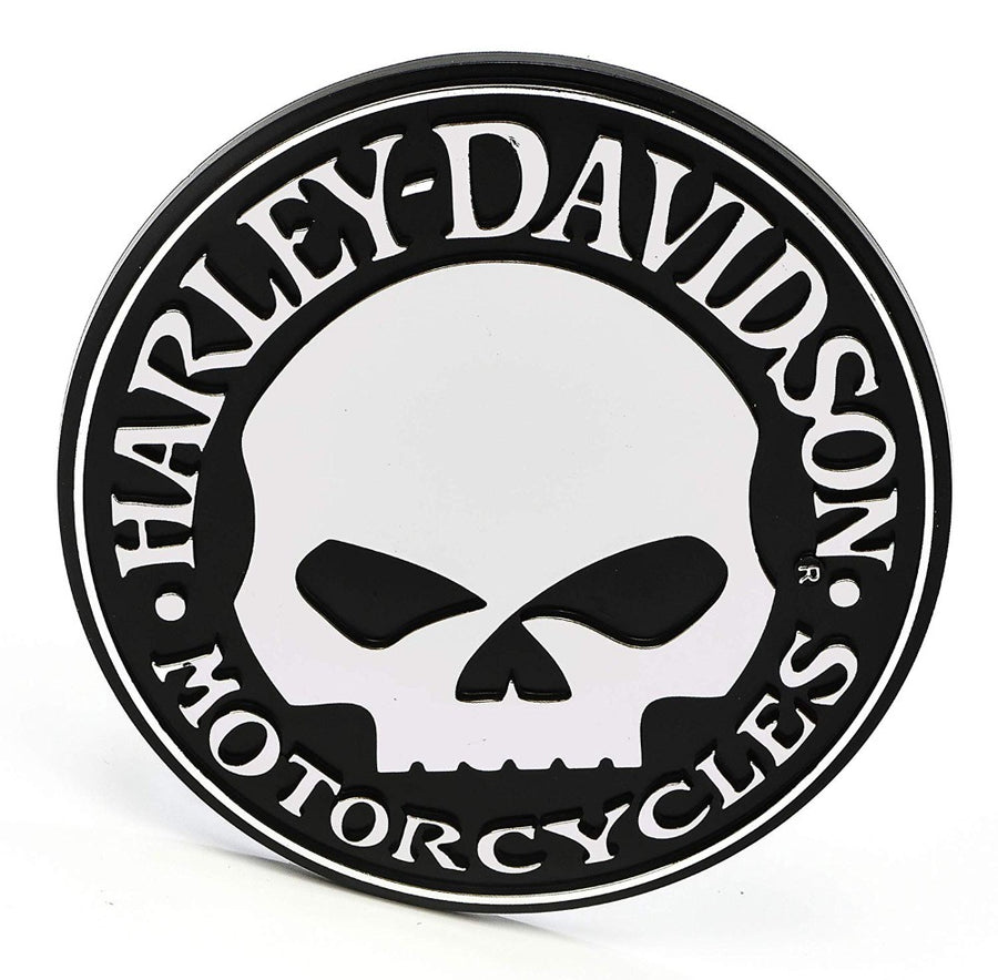 Willie G Skull Chrome Injection Molded Emblem Cg9113 Daytona Harley Davidson