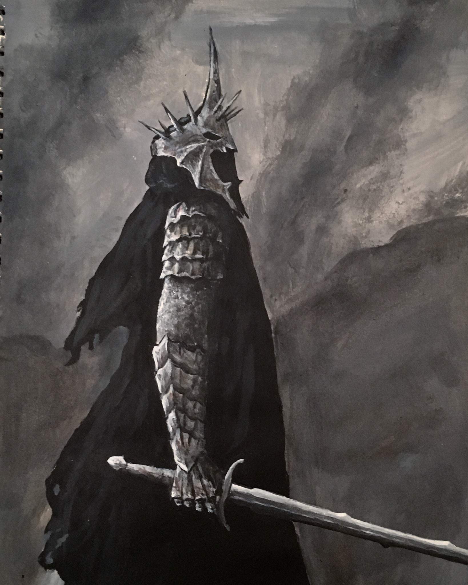 Witch King Of Angmar Art Print By Alex Ruiz Witch King Of Angmar