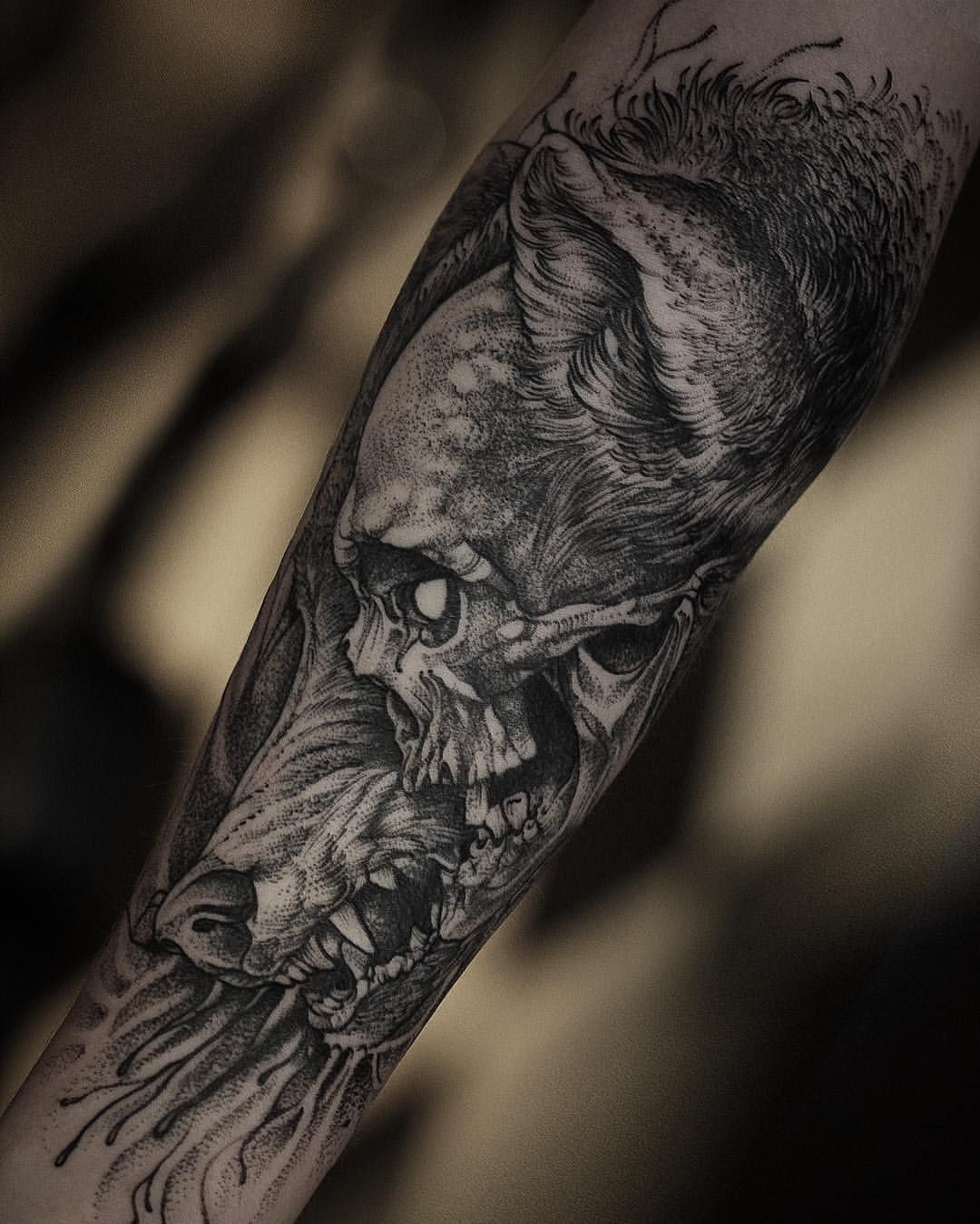 5 Amazing Wolf and Skull Tattoo Ideas to Try Now