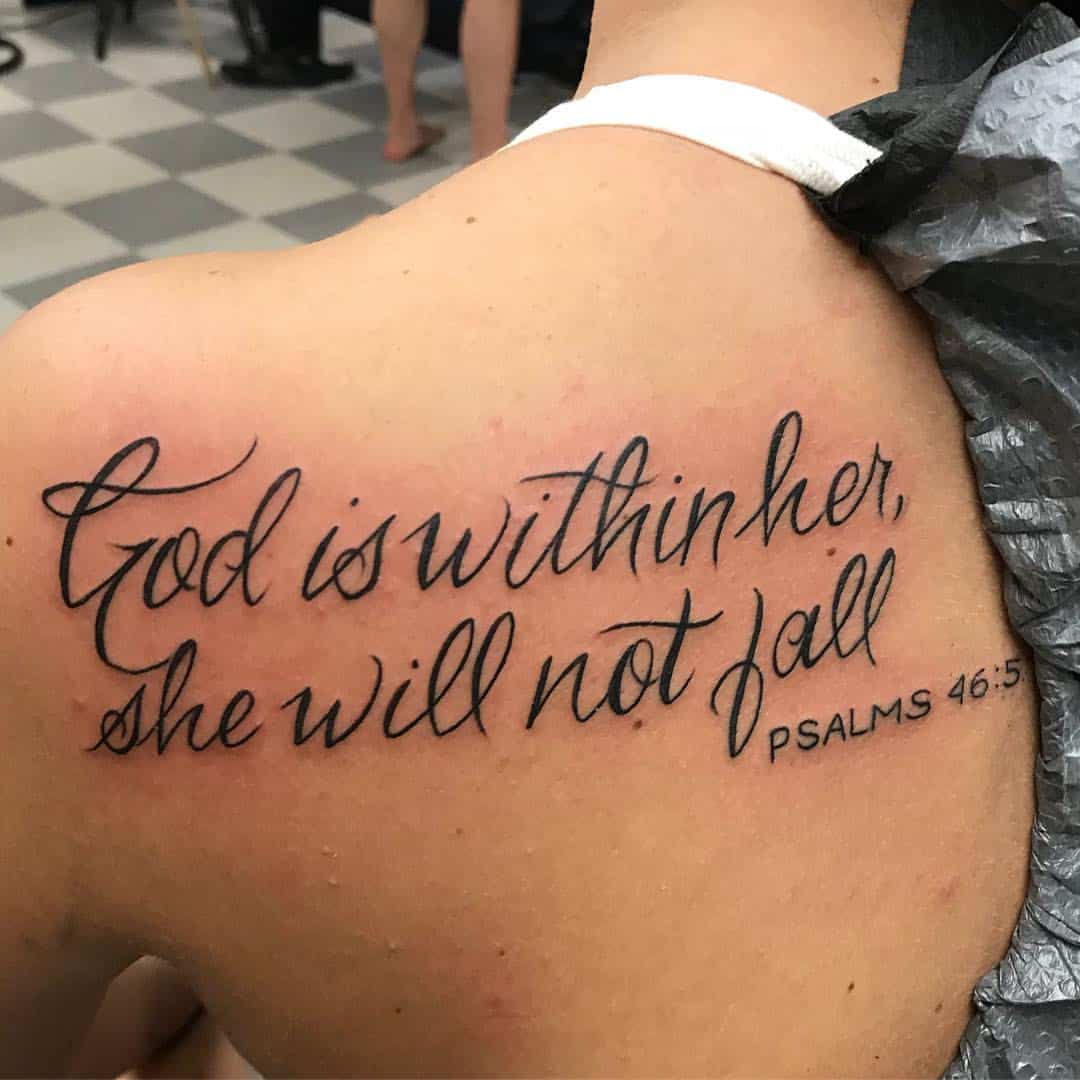 5 Inspirational Women's Bible Verse Tattoo Ideas