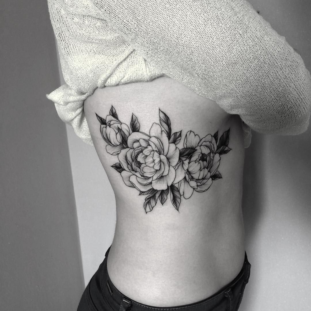 Womens Tattoos On Rib Cage