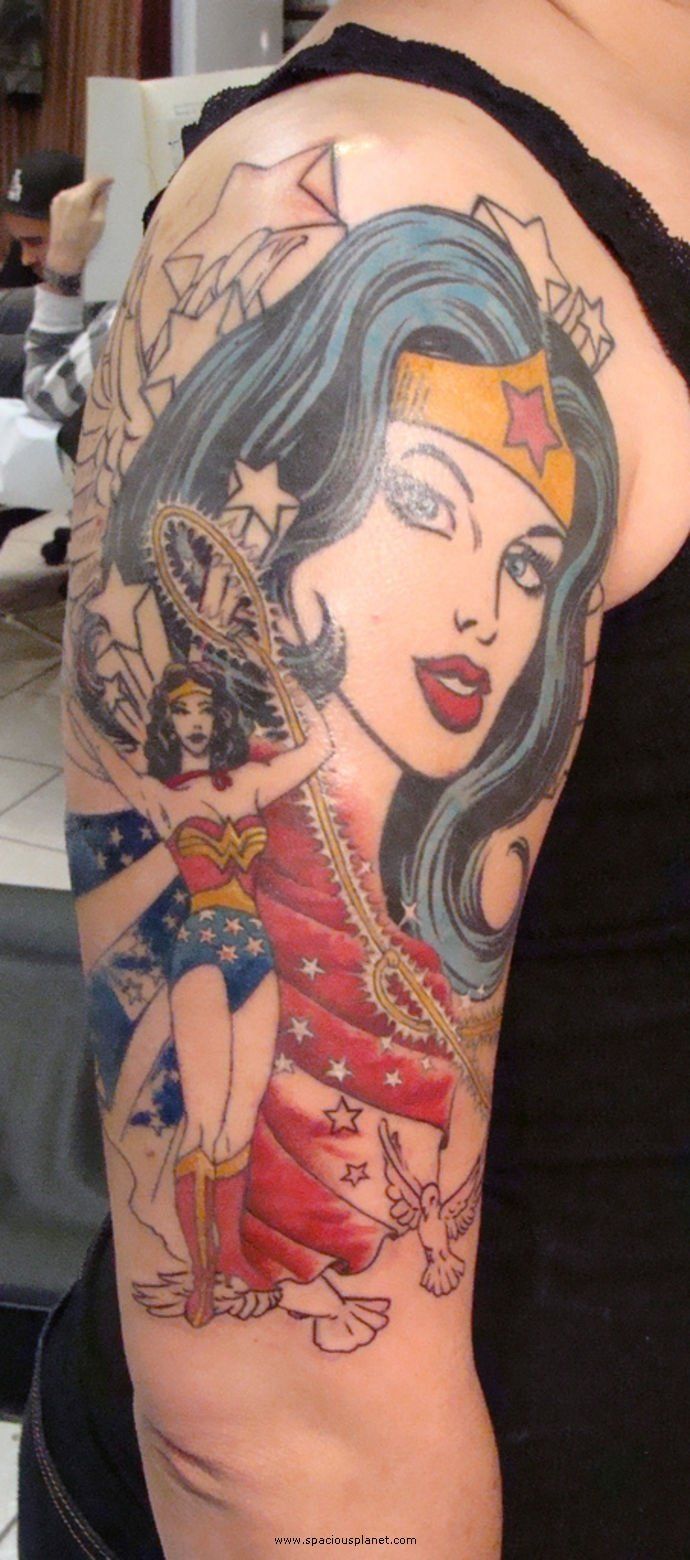 Wonder Woman Tattoo Design Wonder Woman Tattoo Tattoos For Women