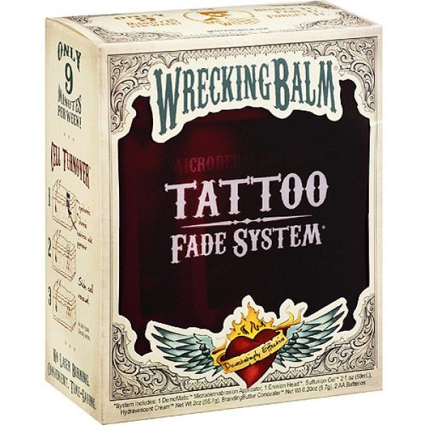 Wrecking Balm Tattoo Fade System Remover Kit Ourreviewzz Youtube