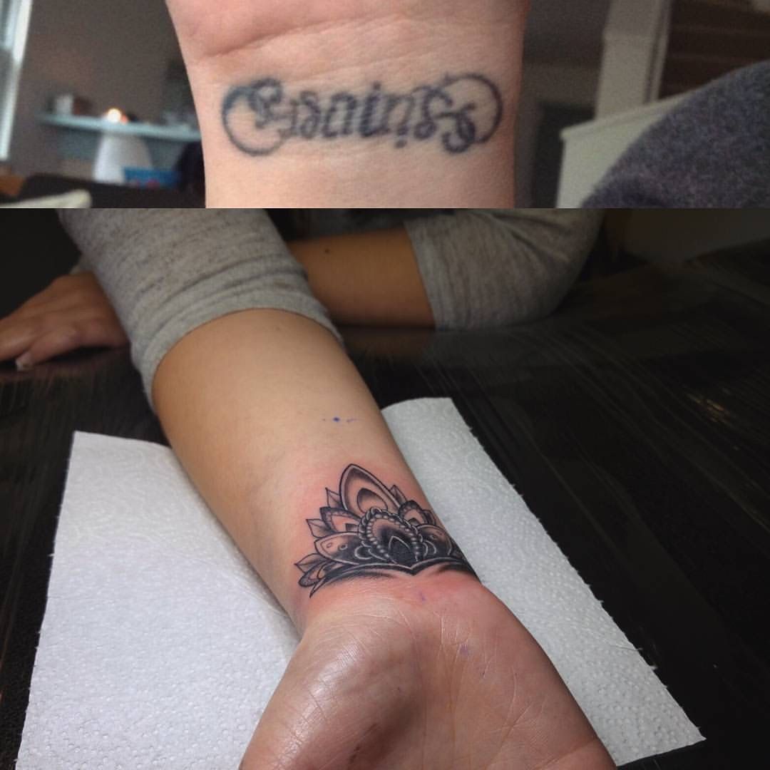 Wrist Cover Up Tattoos For Females Tattoo Cvg