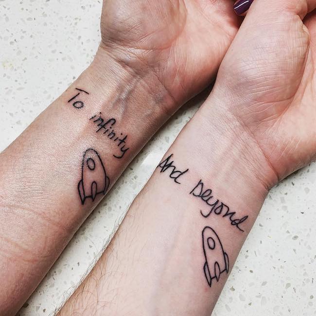 5 Matching Wrist Tattoos for Moms and Sons