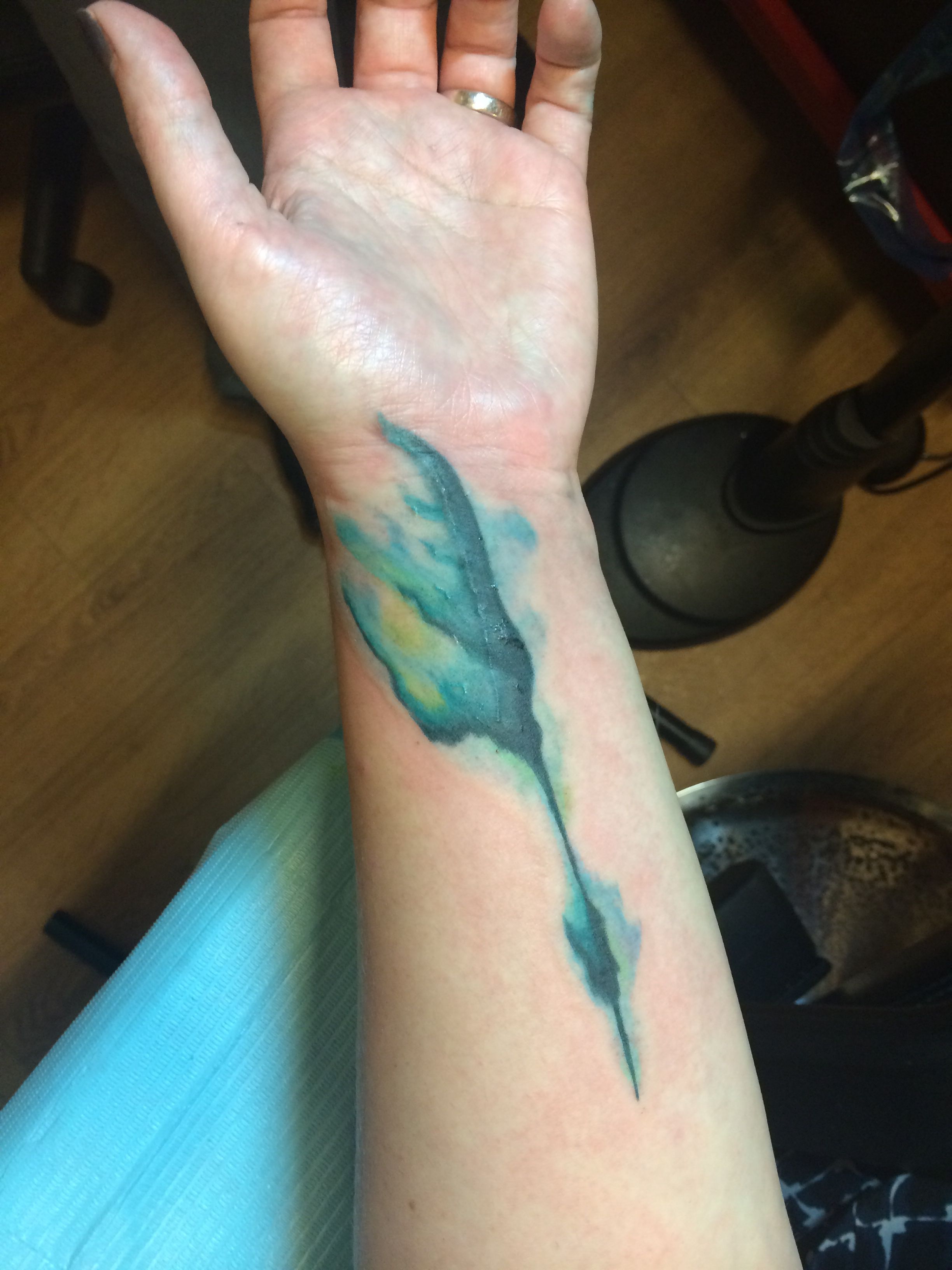 Wrist Scar Tattoo Cover Up