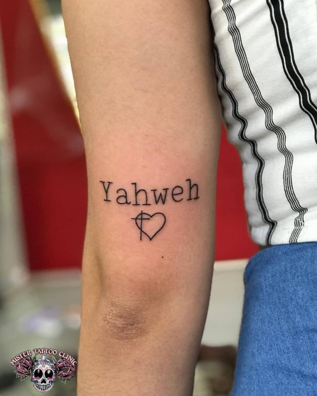 Yahweh Tattoo Yahweh Tattoo Christian Tattoos Christian Tattoos Small