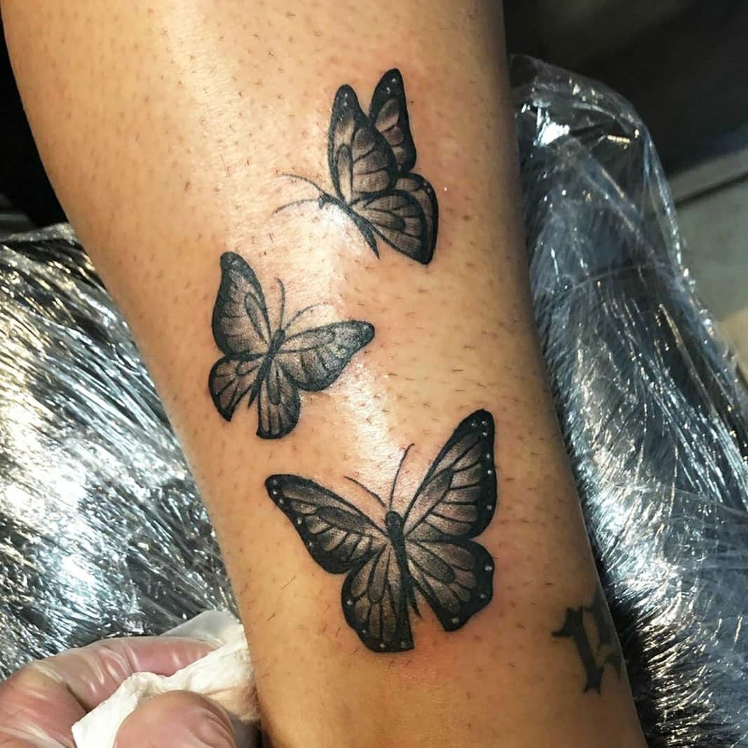 Yellow Butterfly Tattoo Butterfly Tattoo Meaning Butterfly Tattoos For Women Butterfly Tattoo