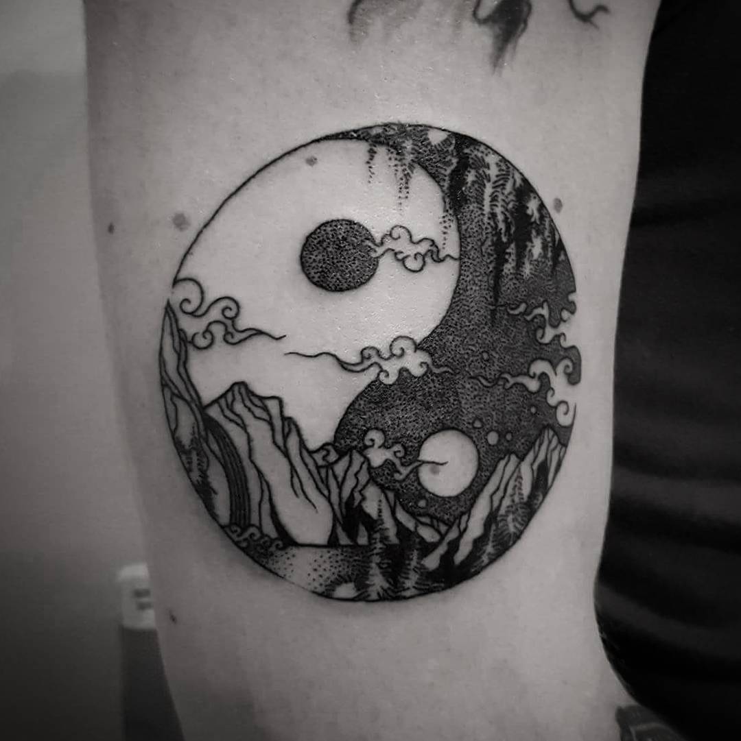 Yin and Yang Tattoo Designs: Harmony and Balance