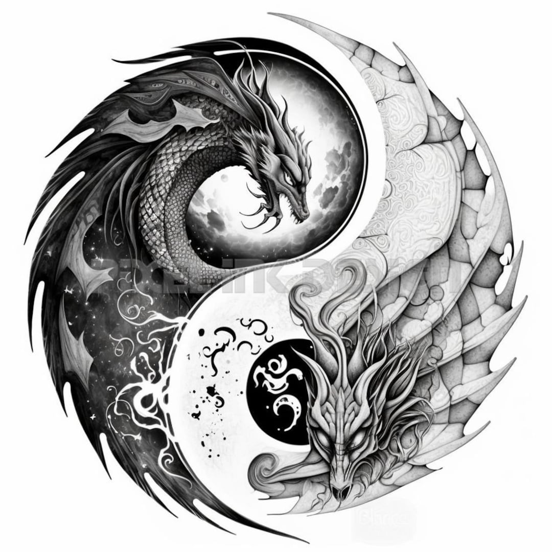 Yin Yang Dragon Tattoo Google Zoeken Dragon Tattoos For Men Dragon